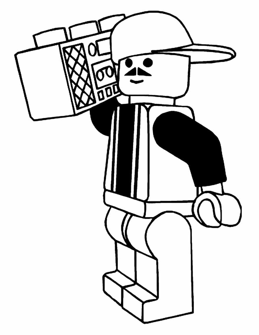 Desenhos De Lego Para Colorir Bora Colorir