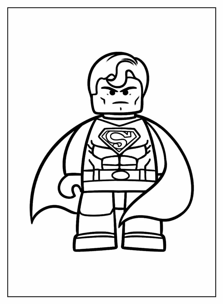 Desenhos De Lego Para Colorir Bora Colorir