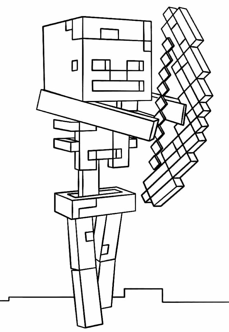 Desenhos De Minecraft Para Colorir Bora Colorir