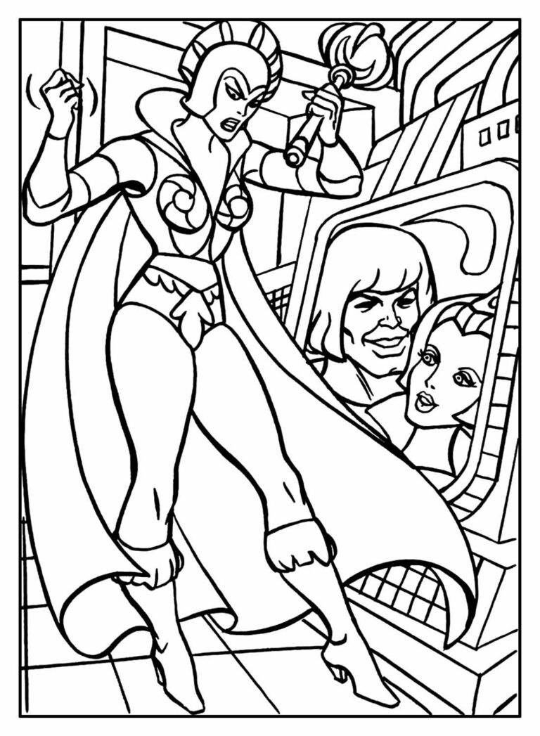 Desenhos Do He Man Para Colorir Bora Colorir