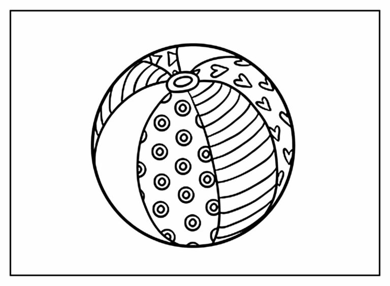 Desenhos De Bola Para Colorir Bora Colorir