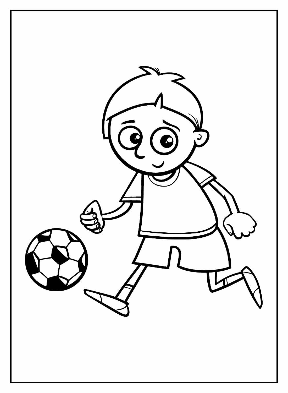 Desenhos De Futebol Para Colorir Bora Colorir