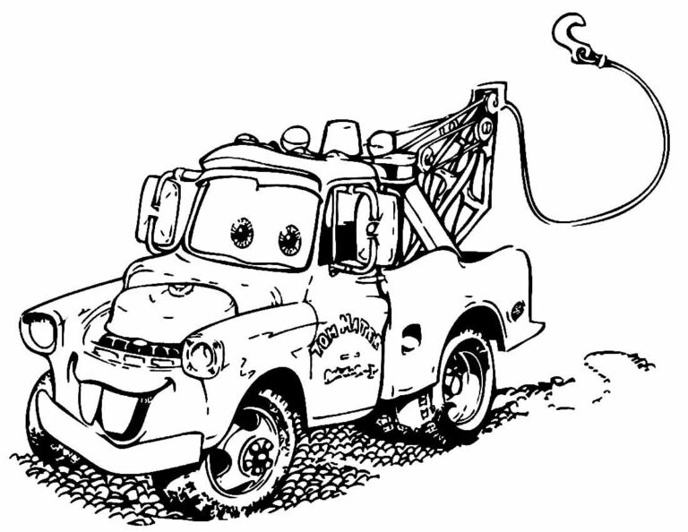 Desenhos Do Filme Carros Para Colorir Bora Colorir