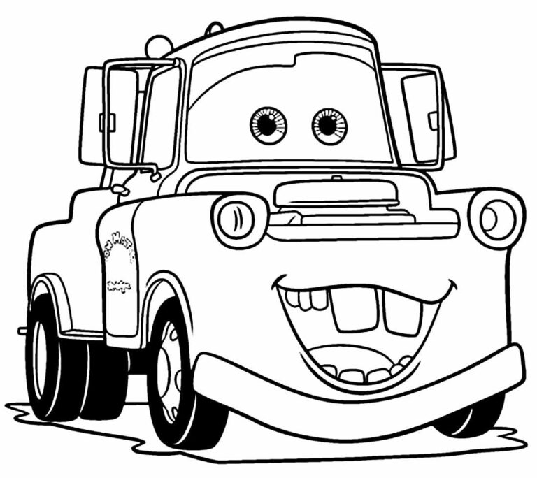 Desenhos Do Filme Carros Para Colorir Bora Colorir