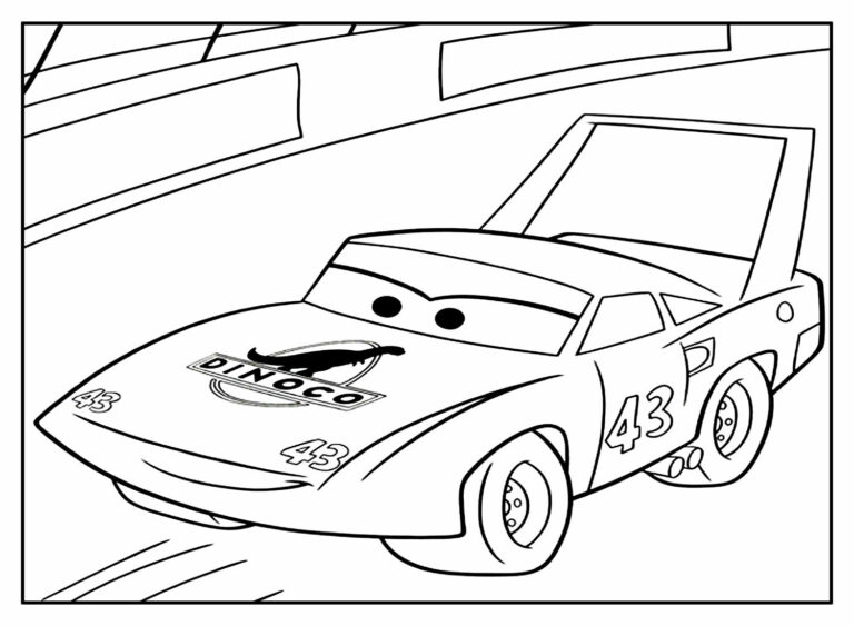 Desenhos Do Filme Carros Para Colorir Bora Colorir