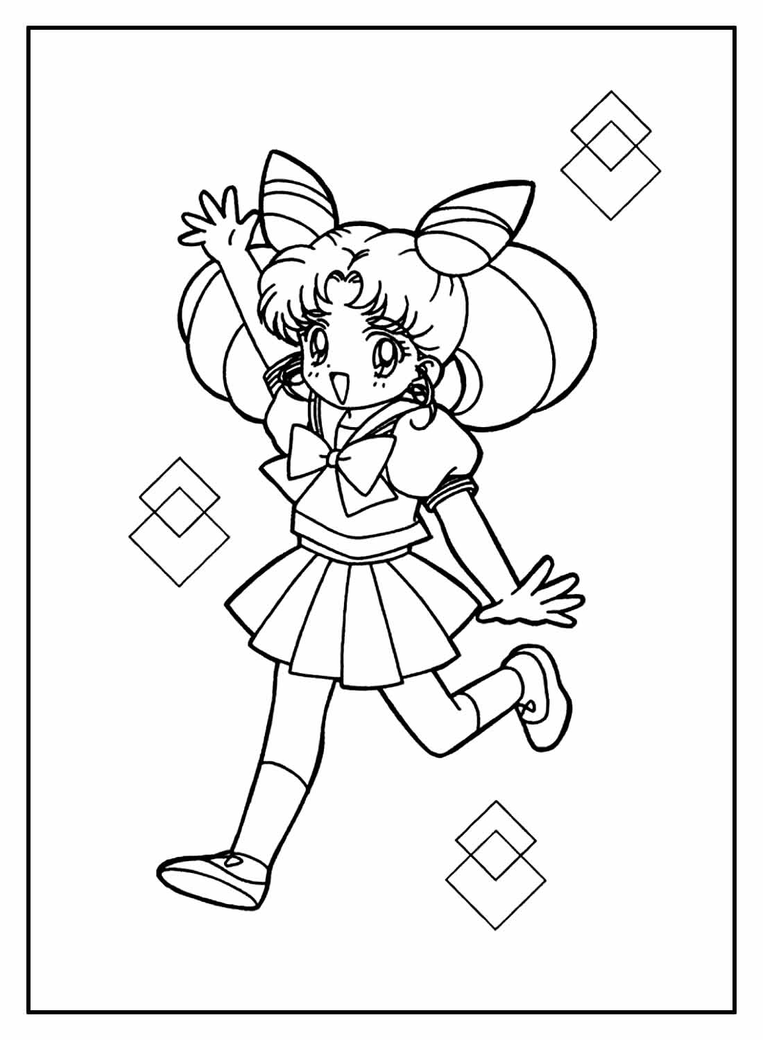 Desenhos Da Sailor Moon Para Colorir Bora Colorir