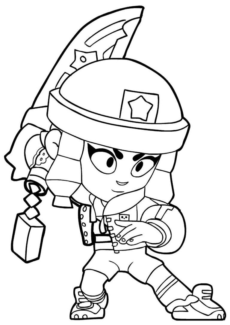 Desenhos De Brawl Stars Para Colorir Bora Colorir