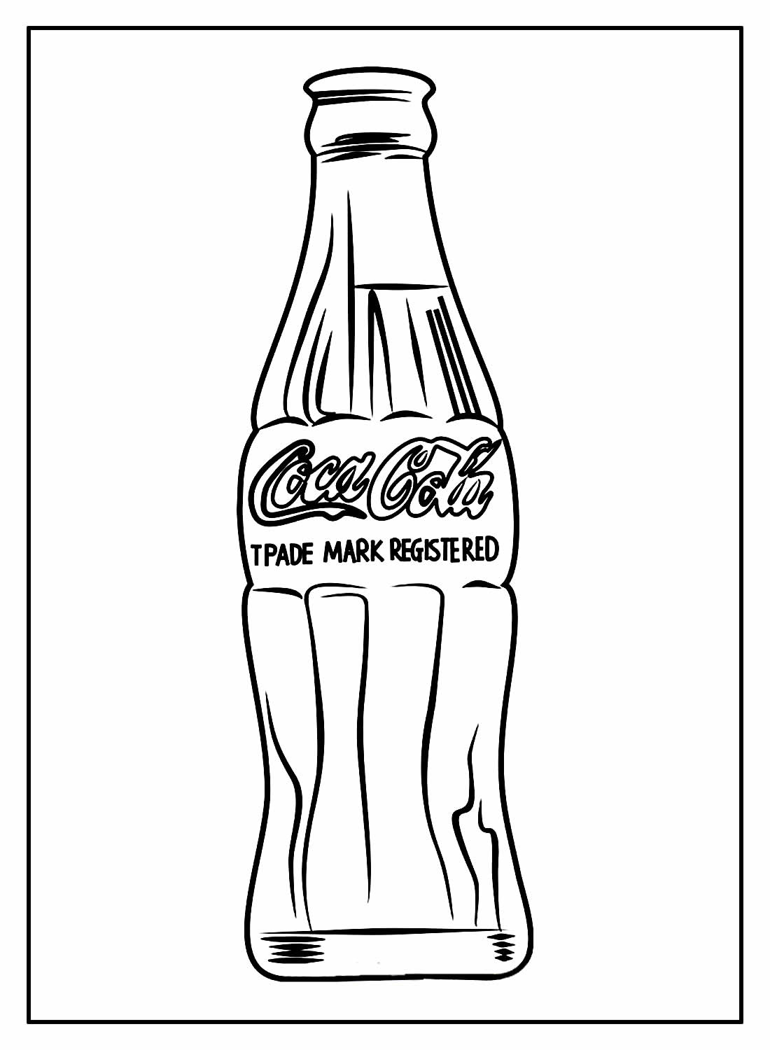 Dibujos Para Colorear De Coca Cola Imprimibles Gratis Para Ninos Y