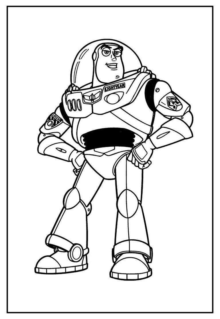 Desenhos Do Buzz Lightyear Para Colorir Bora Colorir