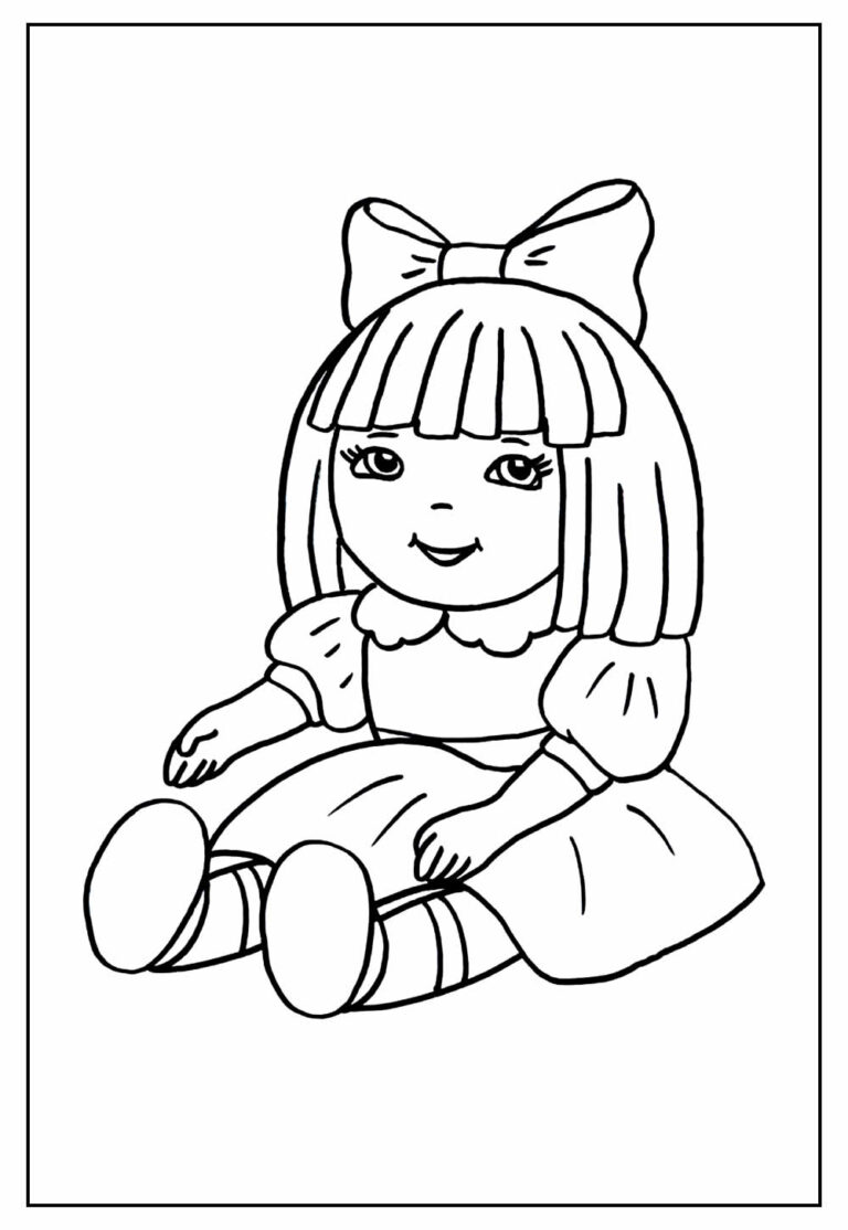 Desenhos De Brinquedos Para Colorir Bora Colorir