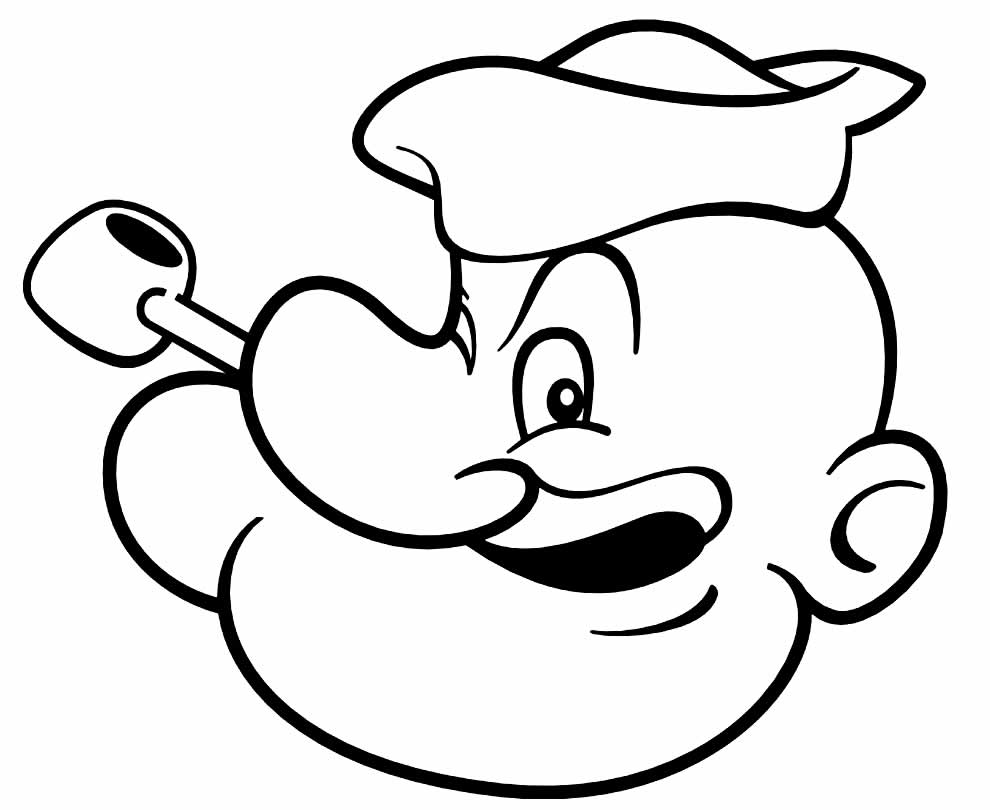 Desenhos Do Popeye Para Colorir Bora Colorir