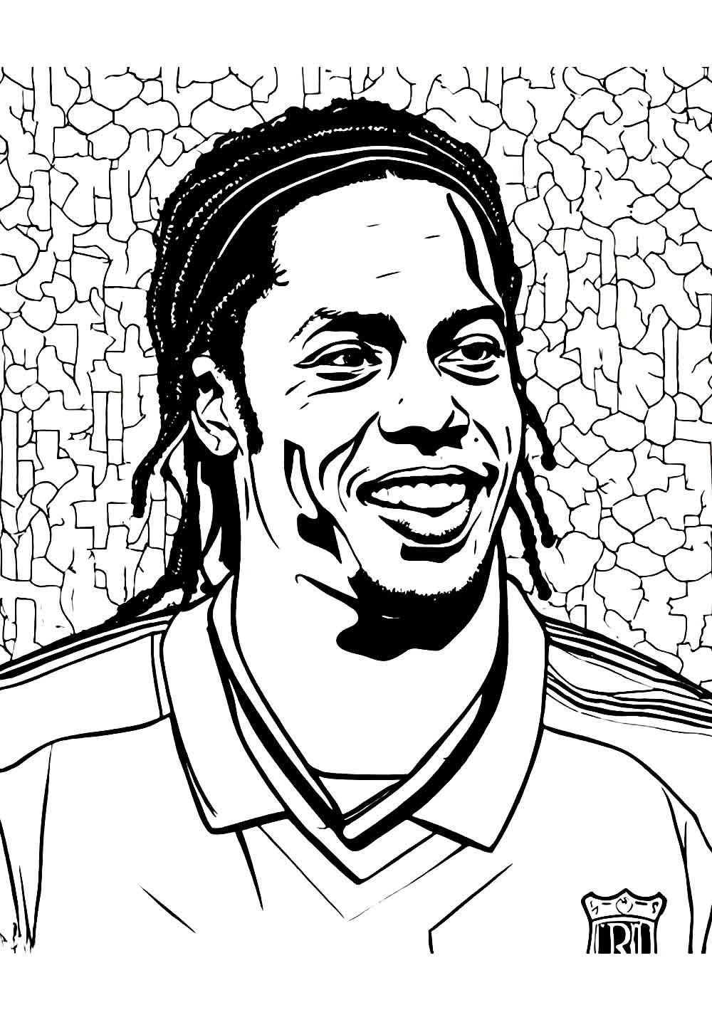 Desenhos De Ronaldinho Ga Cho Para Colorir Bora Colorir