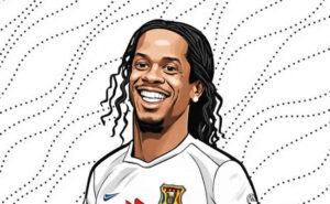 Desenhos de Ronaldinho Gaúcho para colorir Bora Colorir