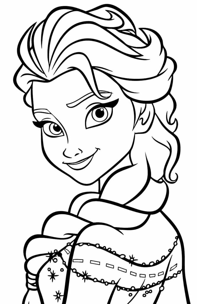 50+ Desenhos da Frozen para colorir - Como fazer em casa  Frozen para  colorir, Páginas para colorir da disney, Livro de colorir