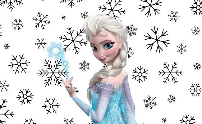 Desenhos da Frozen para colorir