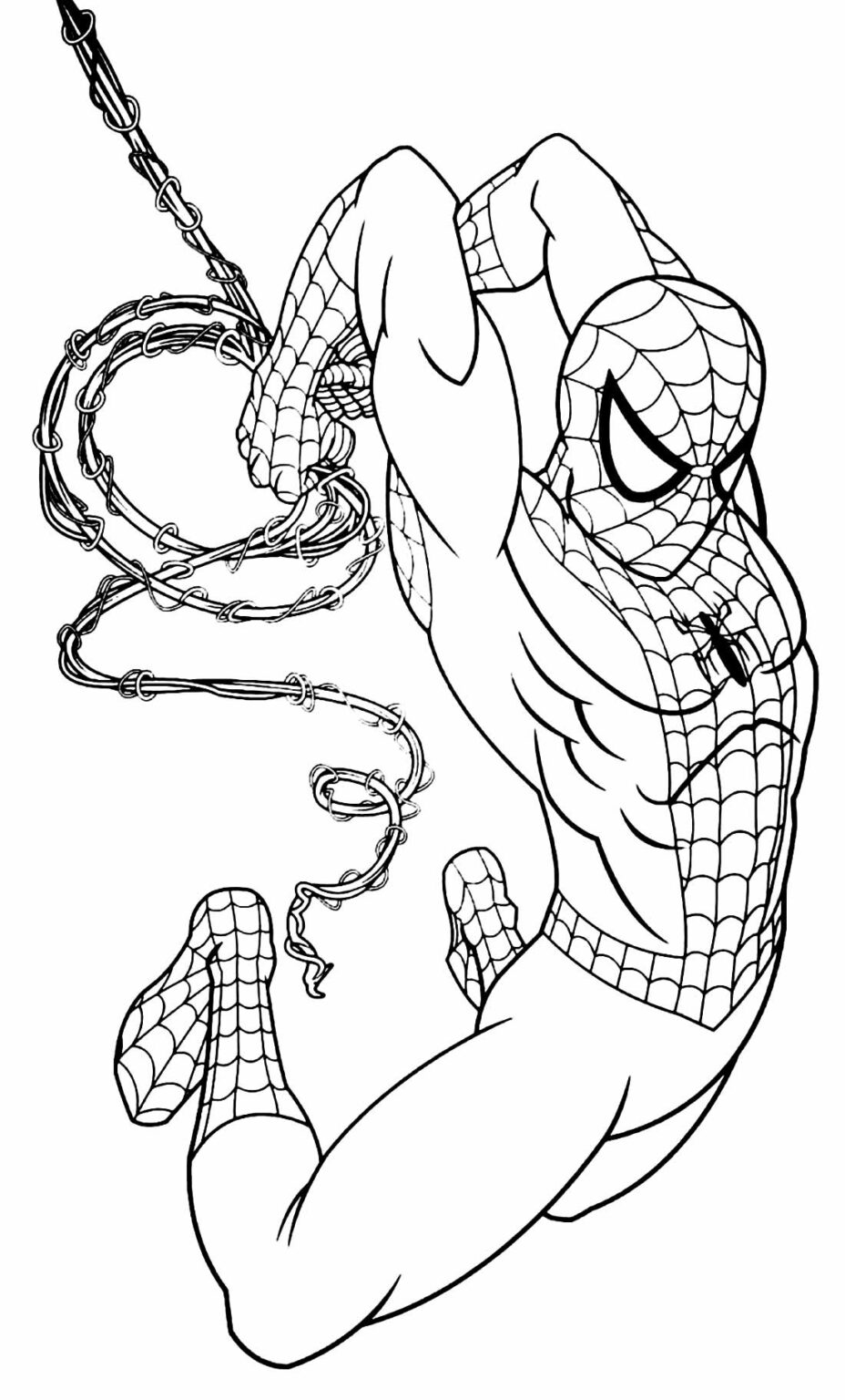 Desenhos do Homem-Aranha para colorir - Bora Colorir