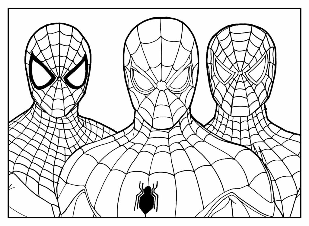 Colorir desenho do Homem-Aranha