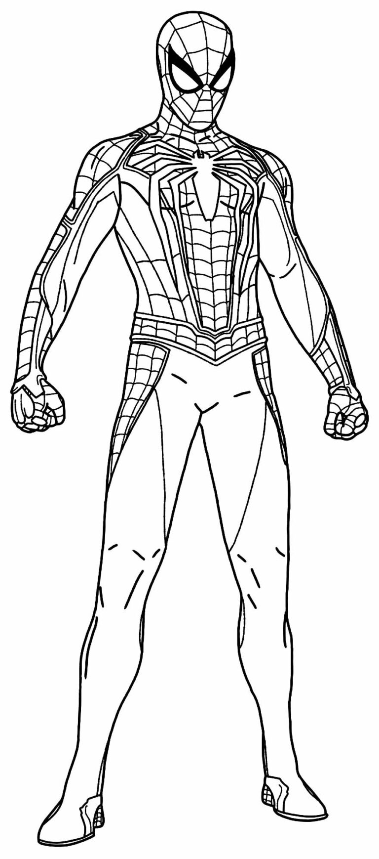 10 Exciting Spider-Man PS5 Coloring Pages to Color In