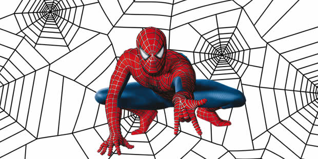 Homem aranha bonito para colorir - Imprimir Desenhos