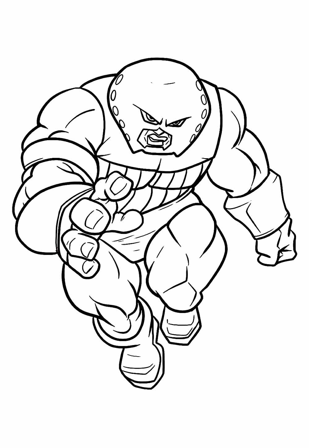 Desenho de Juggernaut para colorir