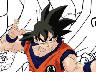 Desenhos do Goku para colorir