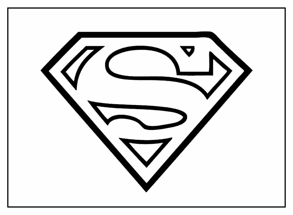 Desenho Logotipo Super-Homem