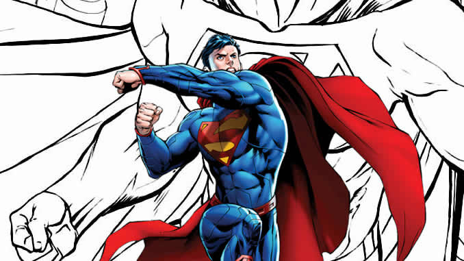 Desenhos para colorir de Super-Homem