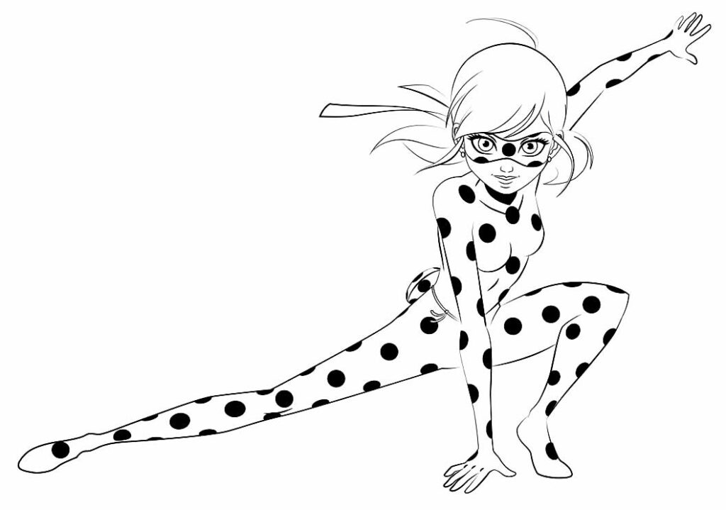 Desenhos da Ladybug para colorir