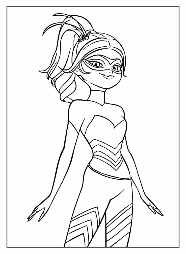 Desenho da Ladybug de Sereia – Desenhos para Colorir  Ladybug coloring  page, Cartoon coloring pages, Bug coloring pages