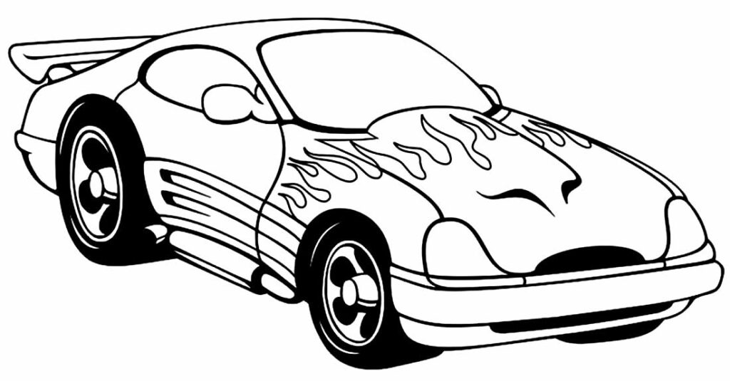 Desenhos de Carros para colorir, jogos de pintar e imprimir #2  Carros  para colorir, Desenhos de carros, Páginas para colorir