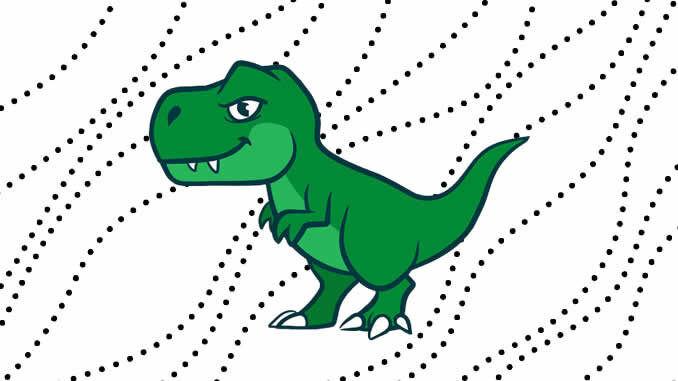 Desenhos de Dinossauros para imprimir