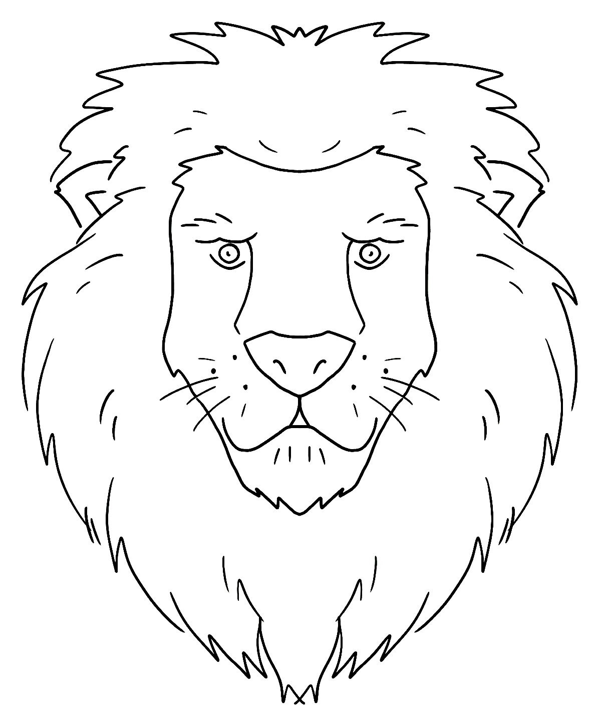 Desenhos de Leão para colorir - Bora Colorir