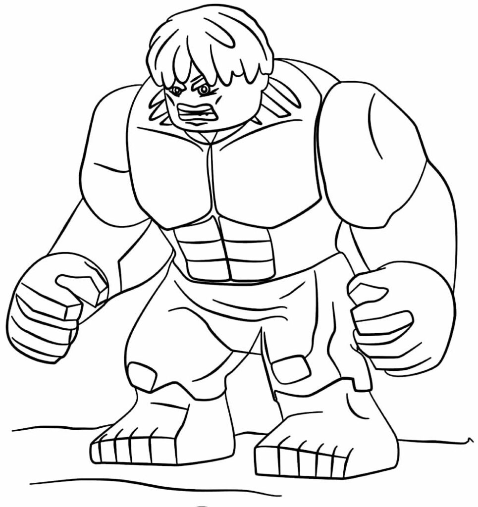 Desenhos para colorir lego marvel super-heróis 12 –  – Desenhos  para Colorir