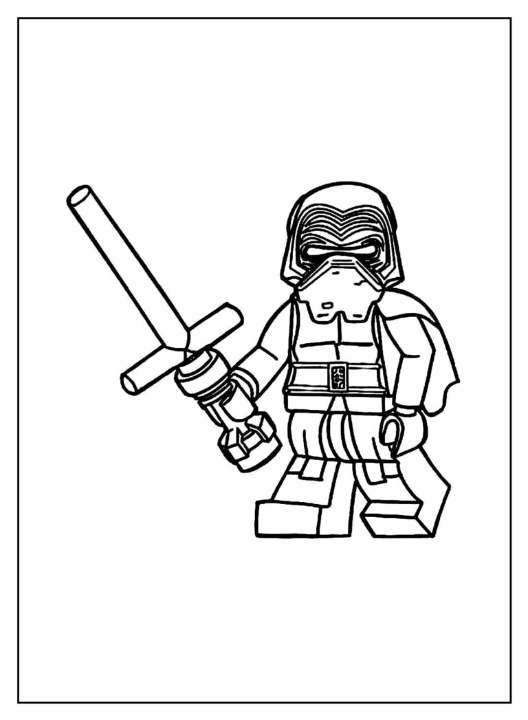 Desenhos De Lego Para Colorir Bora Colorir