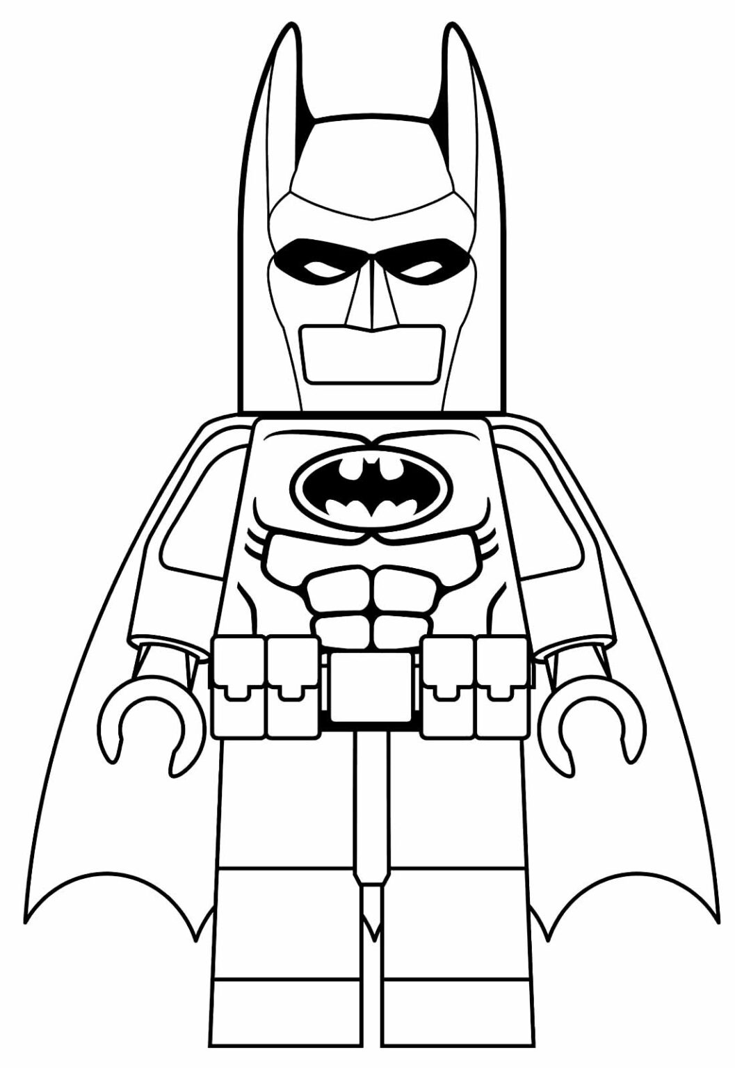 Desenhos de Lego para colorir - Bora Colorir
