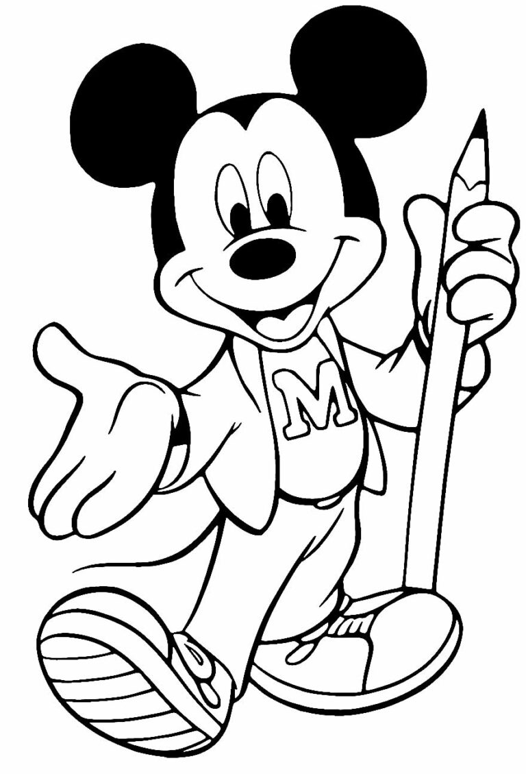 Desenhos Do Mickey Para Colorir Bora Colorir 4474