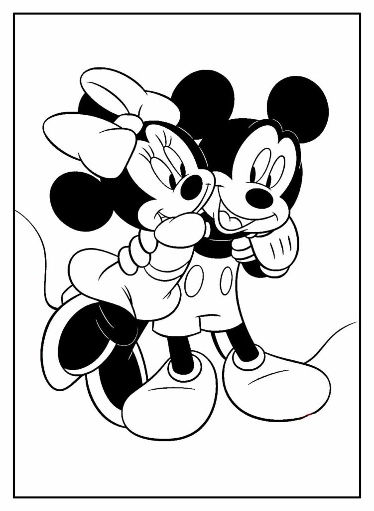 Desenho Mickey Colorir