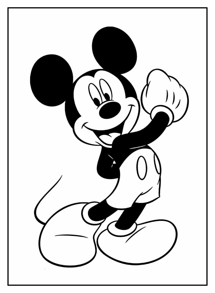 Mickey para pintar