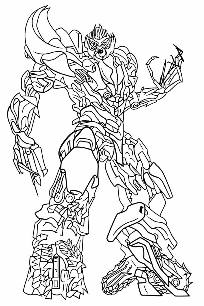 Desenhos para colorir Transformers