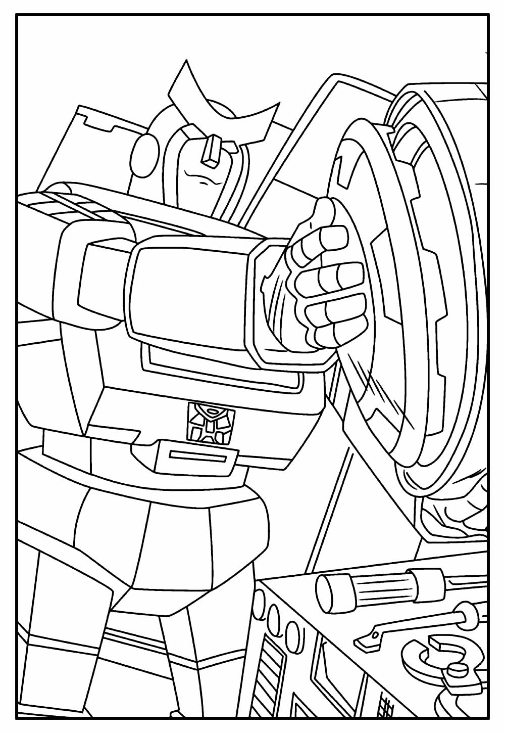 Colorir desenhos de Transformers