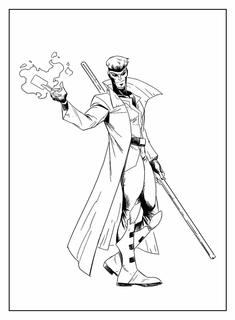Desenhos X-Men para colorir