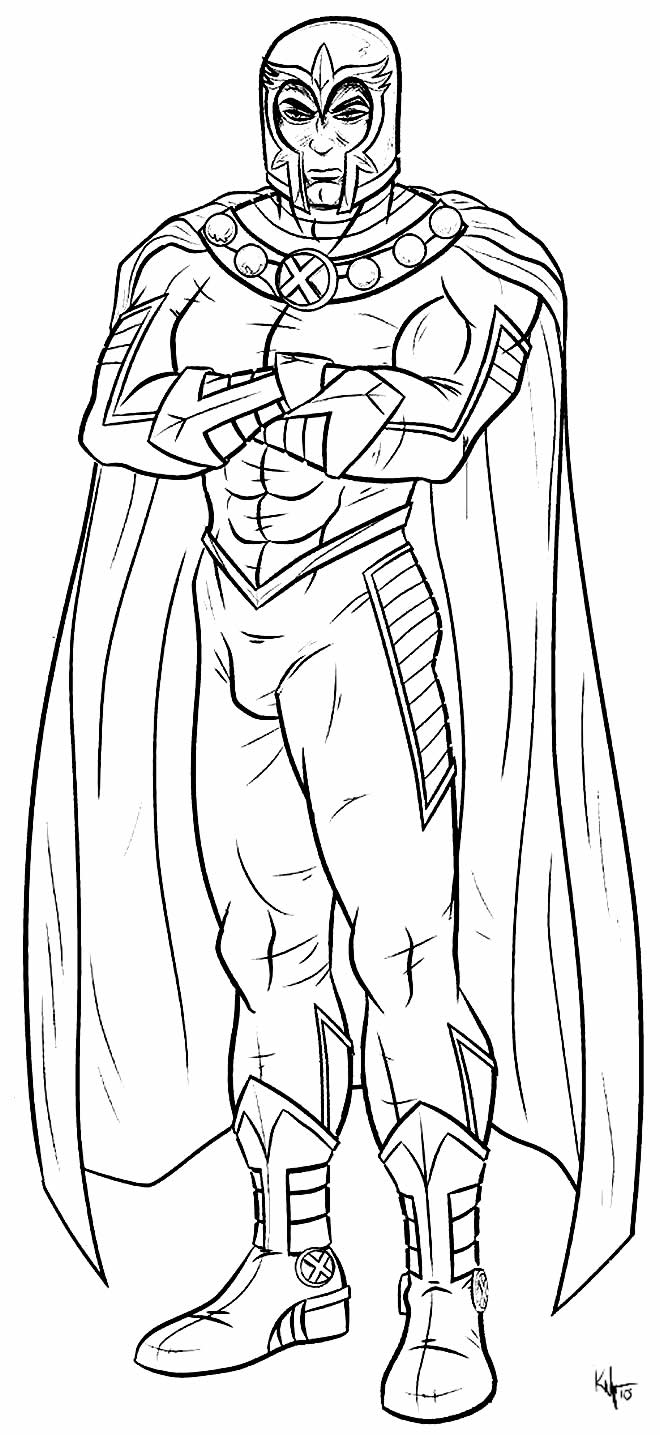 Desenhos dos X-Men para colorir - Bora Colorir