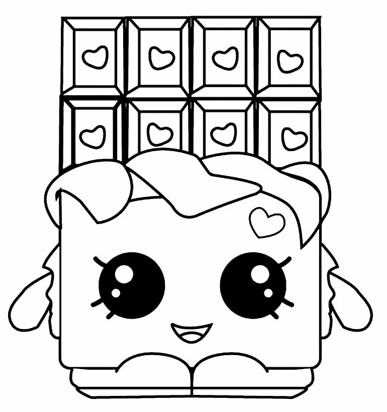 Desenhos Kawaii para colorir - Bora Colorir