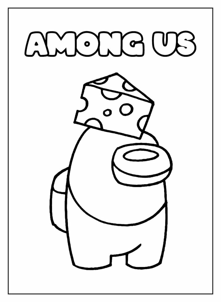 Desenhos de Among Us para colorir - Bora Colorir