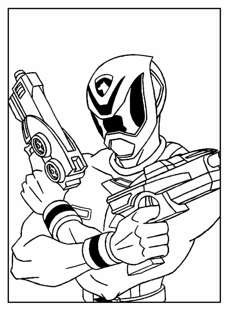 Desenhos dos Power Rangers para colorir - Bora Colorir