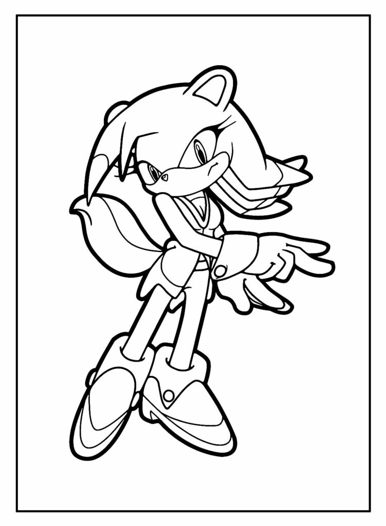 Sonic numa aldeia perdida - Sonic - Just Color Crianças : Páginas para  colorir para crianças