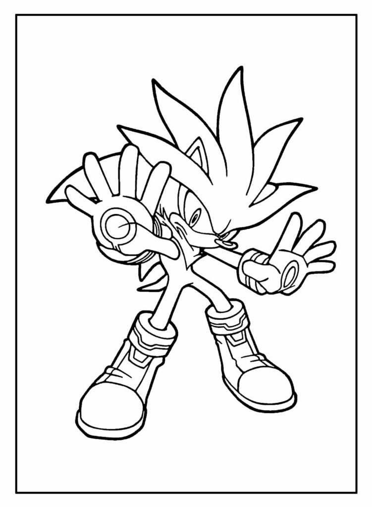 60 desenhos do【SONIC PARA COLORIR】ᐅ 100% Grátis!