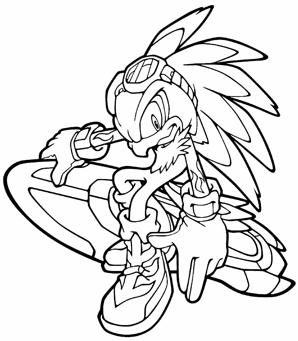 Desenhos do Sonic para colorir - Bora Colorir