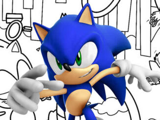 Desenhos Sonic para colorir