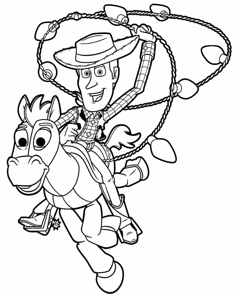Desenhos para colorir Toy Story